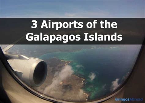 What's the Best Galapagos Airport? (3 Options) | GringosAbroad