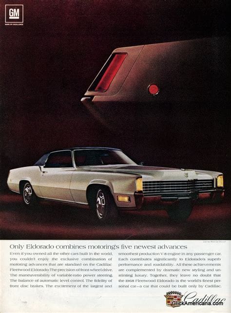 Vintage Cadillac ads (1968) - Click Americana