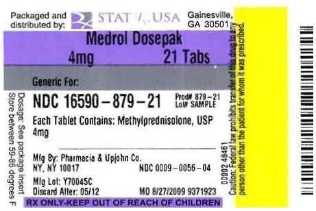 Medrol (Stat Rx USA): FDA Package Insert, Page 3