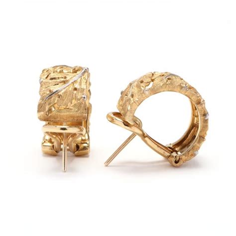 18KT Gold Earrings, Buccellati (Lot 43 - Upcoming: The Important Spring ...