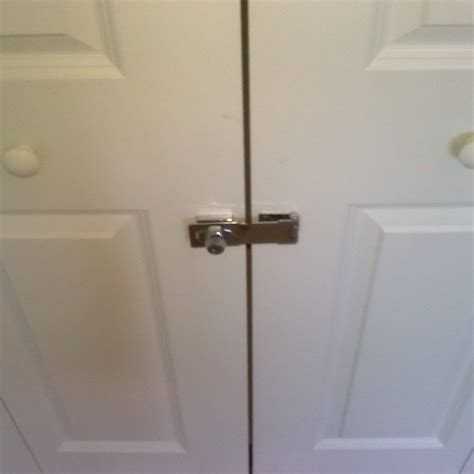 Sliding Closet Door Locks With Key | Dandk Organizer