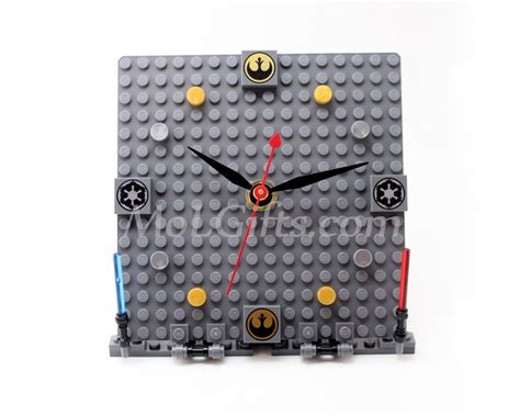 Star Wars Clock Deluxe Model made from Star Wars LEGO r | Etsy | Clock, Square clocks, Lego star ...