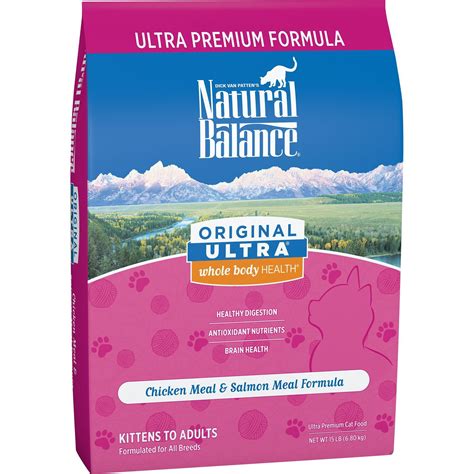 Natural Balance Original Ultra Whole Body Health Chicken Meal & Salmon ...