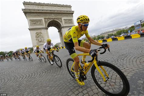 Froome crosses line to seal fourth Tour de France title | Daily Mail Online