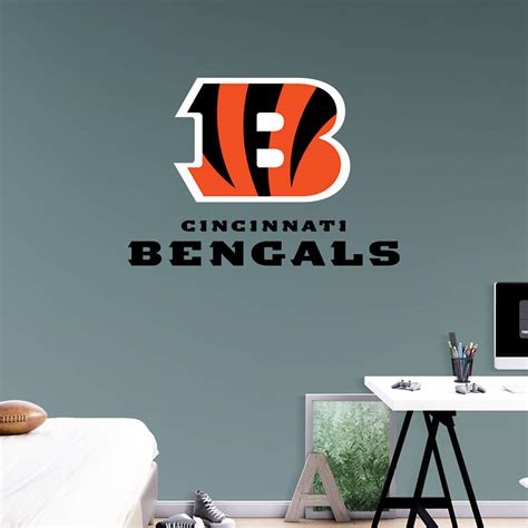 Cincinnati Bengals B Logo - Transfer Decal Wall Decal | Shop Fathead ...