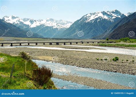 Bridge In New Zealand Stock Photo | CartoonDealer.com #205390626