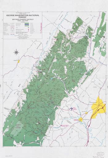 George Washington National Forest Map – Deltalazd