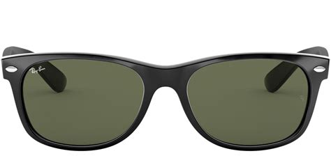 Ray-Ban RB2132 NEW WAYFARER sunglasses for men or women in Black