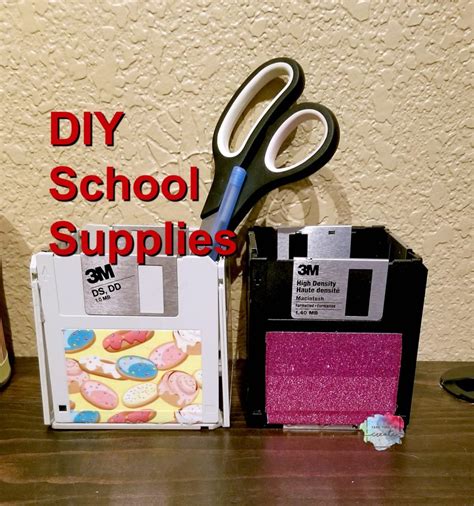 DIY School Supplies - Take Time To Create