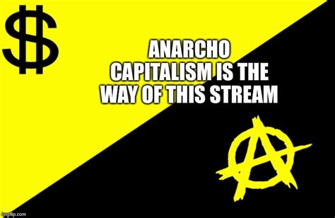 Anarcho capitalism - Imgflip