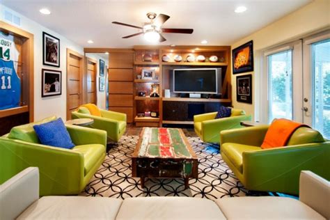 20 Amazing Sports Themed Basement Designs