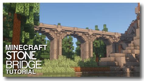 Minecraft: How to Build a Medieval Stone Bridge! - YouTube