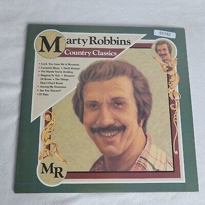 Marty Robbins Country Classics LP Vinyl Record Album | eBay