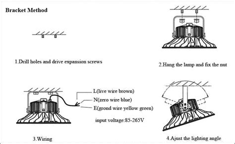 How to hang high bay lights? - GRNLED