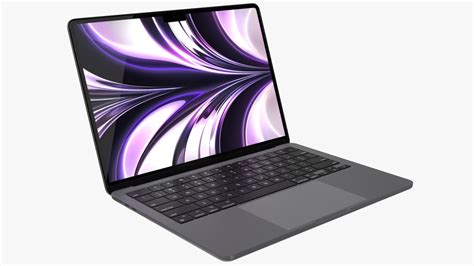 Apple MacBook Air M2 Space Gray 2022 3D model - TurboSquid 1934453