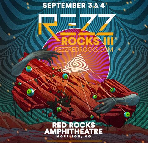 Rezz Rocks 3 Tickets - September 3-4, 2020 - Red Rocks