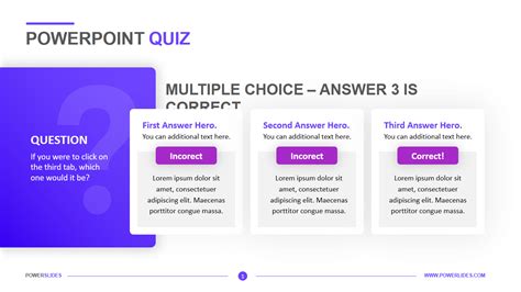 Free Animated Powerpoint Quiz Template