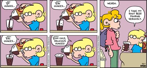 "Root Beer" | Math Comics | FoxTrot Comics by Bill Amend