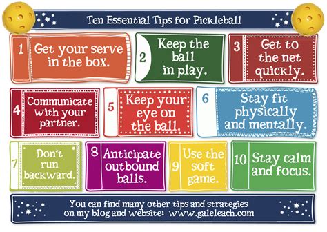 Ten Essential Pickleball Tips - JBRish.com - quips & queries