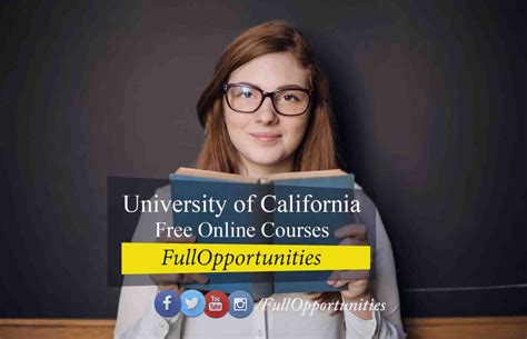 University of California Free Online Courses 2023 with Certificates