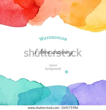 Vector Colorful Splashes Background Banner Design | 123Freevectors