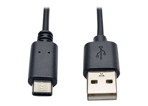 Tripp Lite Hi-Speed USB Type-A to USB Type C Cable M/M 6ft, USB C 6ft 6 ...