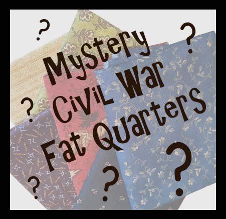 Mystery Civil War Fat Quarters