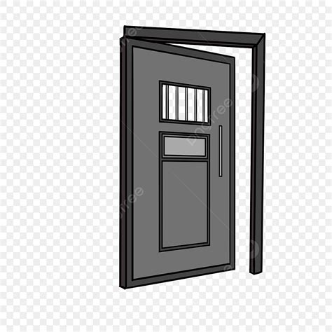 Cell Door Clipart PNG Images, Prison Cell Door Open Clipart, Open Door Clipart, Grey, Jail Door ...