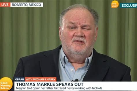 Thomas Markle says he was ‘disappointed’ with Oprah interview | The Standard