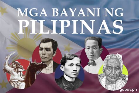 Mga Bayani Ng Pilipinas Sama Sama