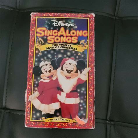 Disney’s Sing Along Songs The Twelve Days of Christmas Volume 12 Home Video 717951525031 | eBay