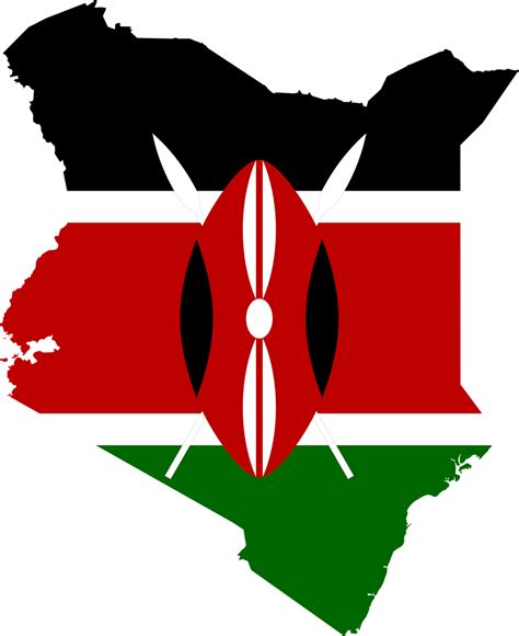 Download Kenya, Flag, Map. Royalty-Free Vector Graphic - Pixabay