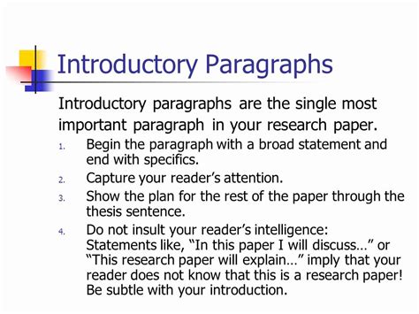 College Introduction Paragraph Examples – Peterainsworth