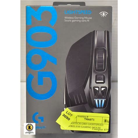 LOGITECH G903 LIGHTSPEED WIRELESS GAMING MOUSE