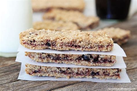 Homemade Fruit Bars Recipe | Whole Grain Fruit-Filled Bars