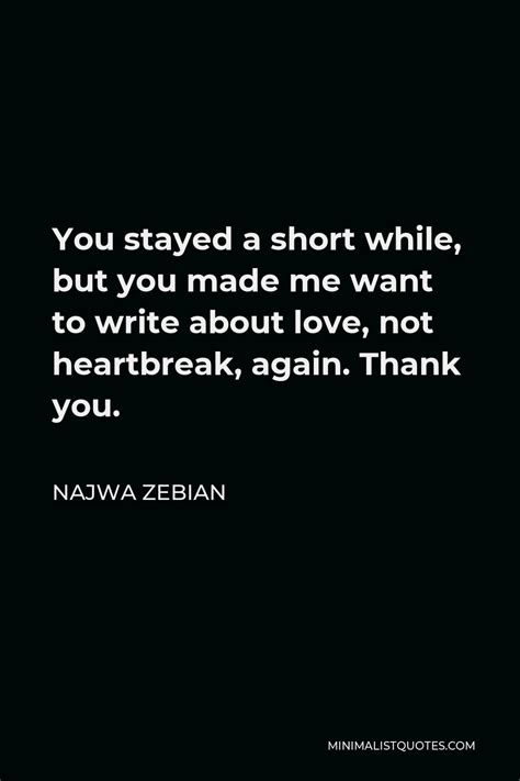 Najwa Zebian Quotes & Poetry | Minimalist Quotes