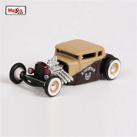 Kids Toys Maisto 1/64 Scale Classic Vehicles Diecast Miniature Model ...