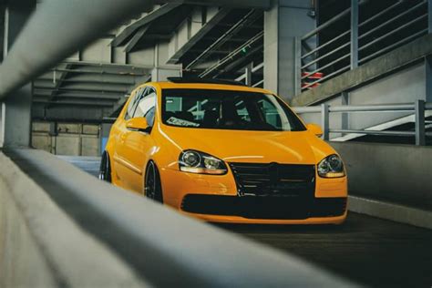 Modified Yellow VW Golf GTi - F.U.C. UK