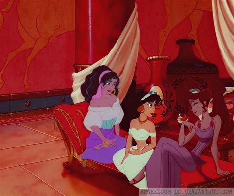 Esmeralda/Jasmine/Megara - disney crossover foto (40555299) - Fanpop