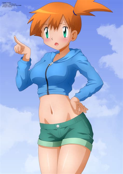 Misty/Kasumi (Commission) by Zel-Sama on Newgrounds