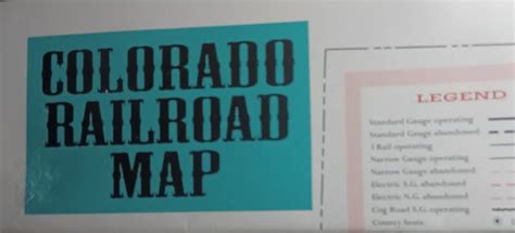 Colorado Railroad Map [Map] Colorado Railroad Museum Staff | Wide World ...