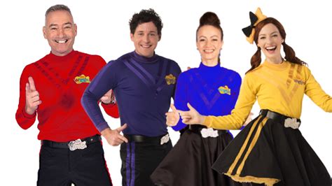 The Wiggles (Anthony Wiggle is the Red Wiggle instead of the Blue Wiggle from 2013-2023 ...