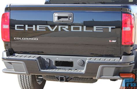 2021 2022 Chevy Colorado Tailgate Letters COLORADO TAILGATE Decals