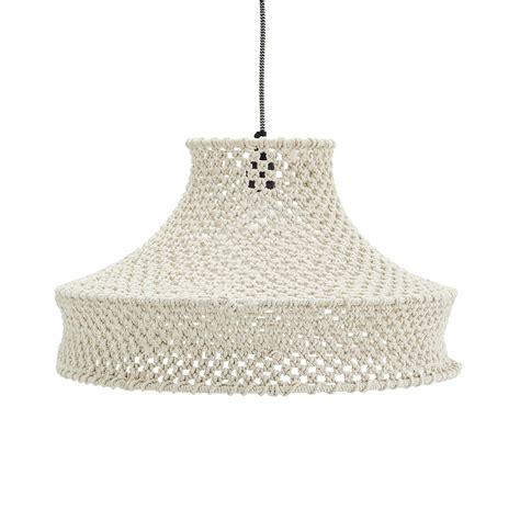 Cotton rope ceiling lamp