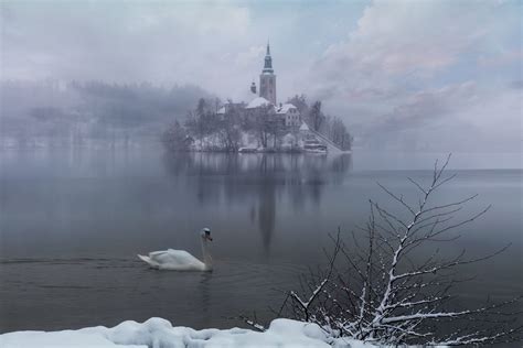 Bled, Winter Wonderland, Slovenia