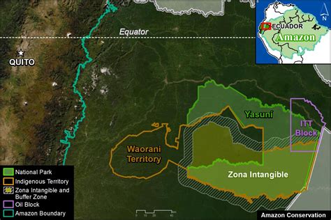 MAAP #150: New Oil Platforms Deeper into Yasuni National Park (Ecuador ...