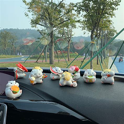 Hamster Car Dashboard Decor Funny Car Ornament Car - Etsy