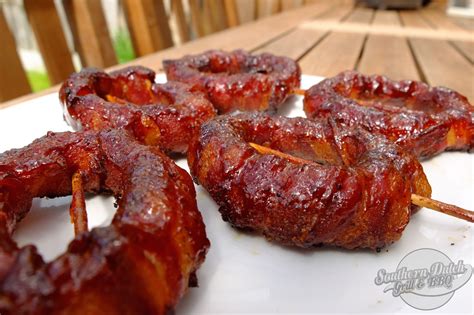 Bacon Wrapped Onion Rings - Southern Dutch BBQ | Bacon wrapped, Bacon ...