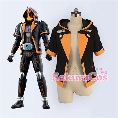 Masked Rider Kamen Rider GHOST hoodie coat jacket cosplay costume-in Anime Costumes from Novelty ...