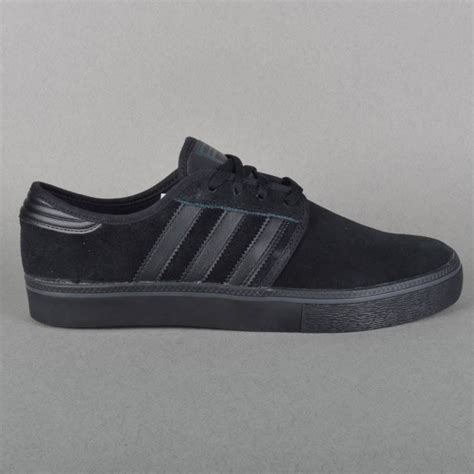 Adidas Skateboarding Seeley ADV Skate Shoes - Core Black/Core Black ...